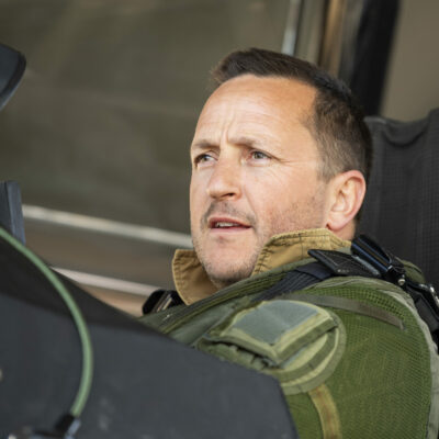 Cédric Tranchon, conférencier, pilote de chasse