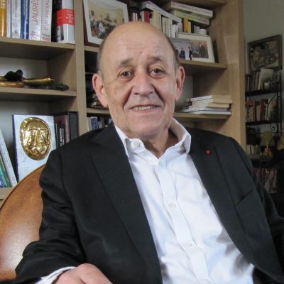Jean-Yves Le Drian, conférencier, relations internationales