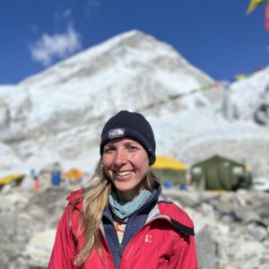 Orianne Aymard, conférencière, himalayiste