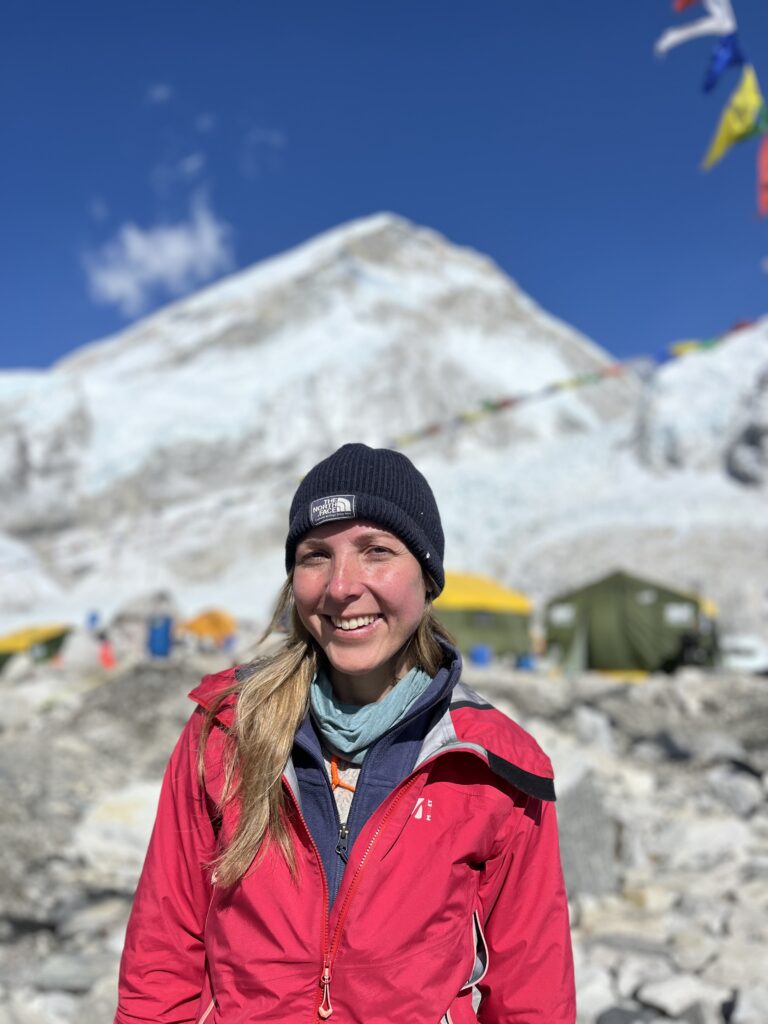 Orianne Aymard, conférencière, himalayiste